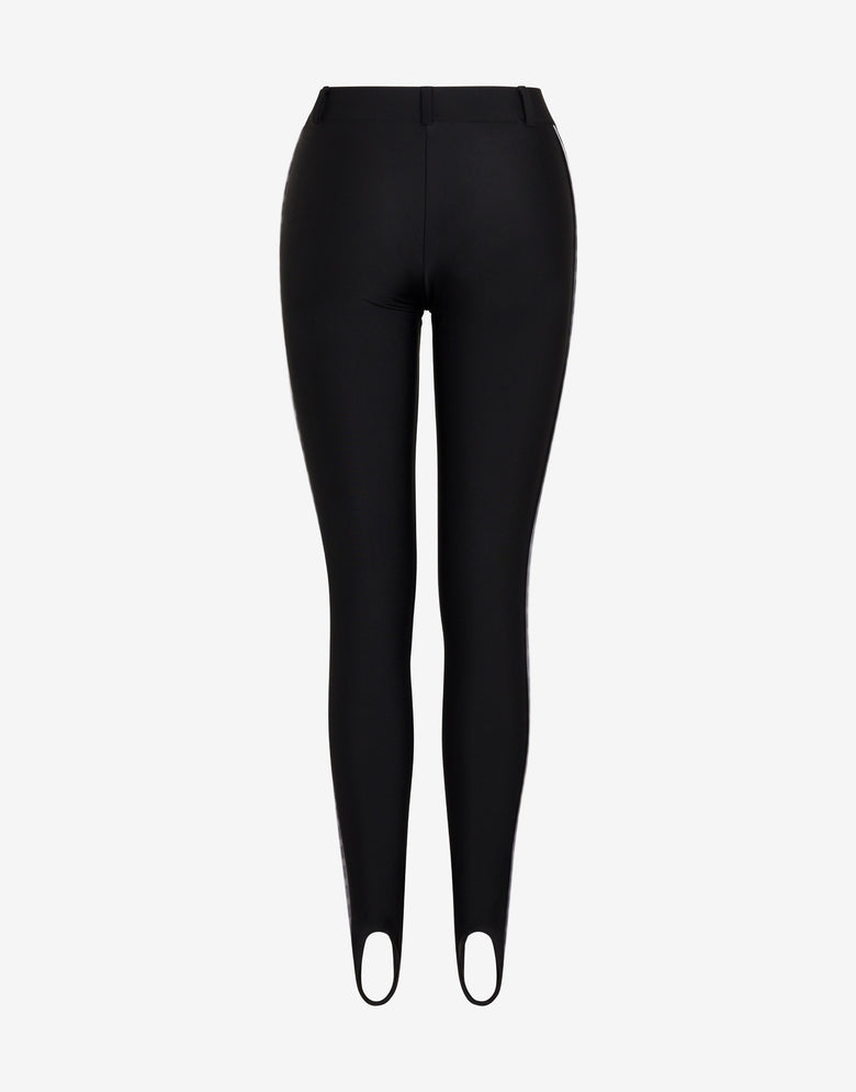 Leggings de lycra Negro Moschino 1