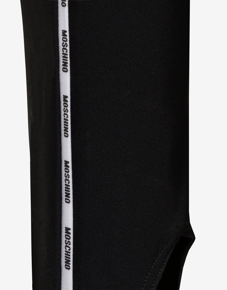 Leggings de lycra Negro Moschino 2