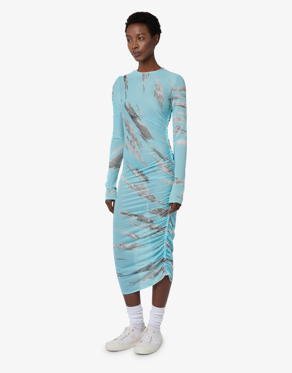 Vestido de tule «Archive Clouds» Celeste Moschino 0