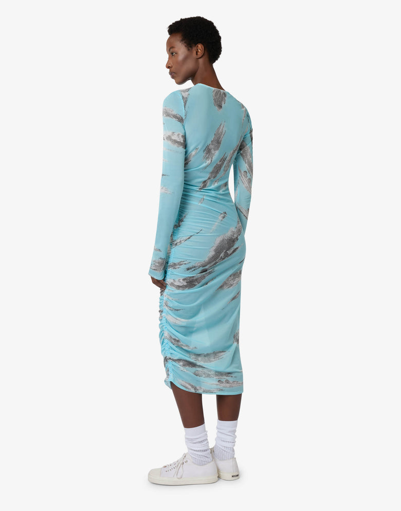 Vestido de tule «Archive Clouds» Celeste Moschino 1