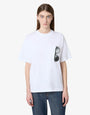 T-shirt en jersey de coton biologique imprimé