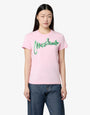 T-shirt en jersey de coton biologique imprimé