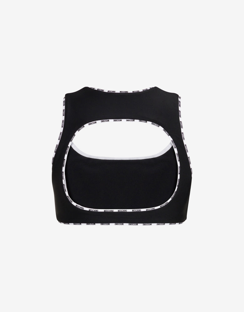 Top in lycra Nero Moschino 1