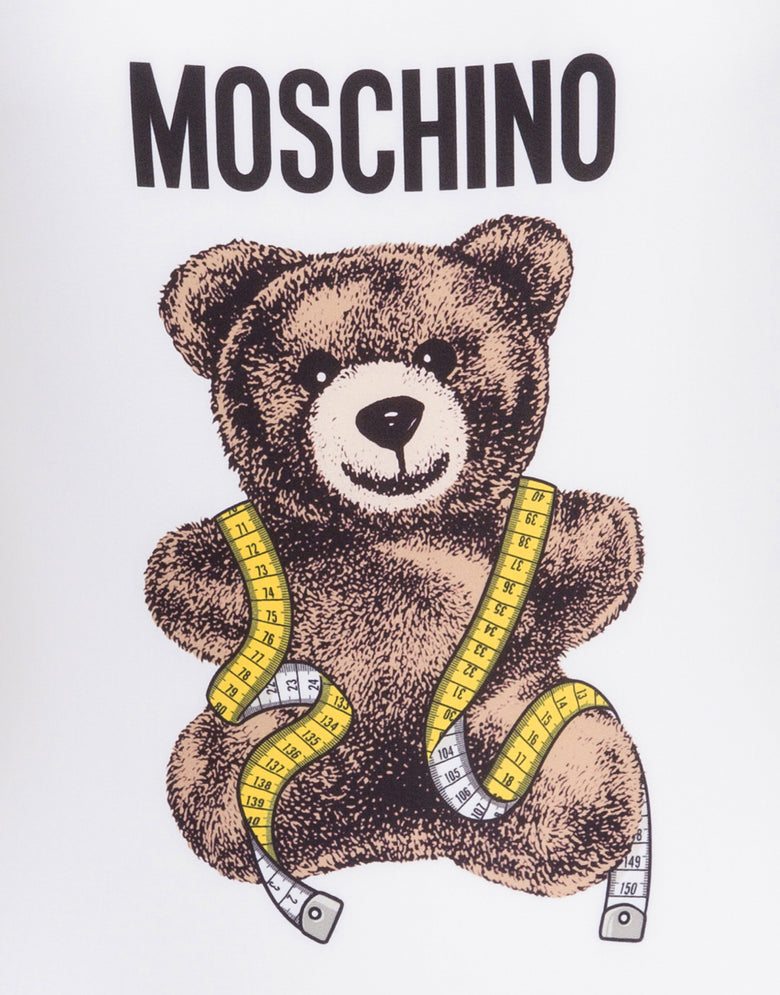 Maillot de bain une pièce en lycra Moschino Teddy Bear Blanc Moschino 2
