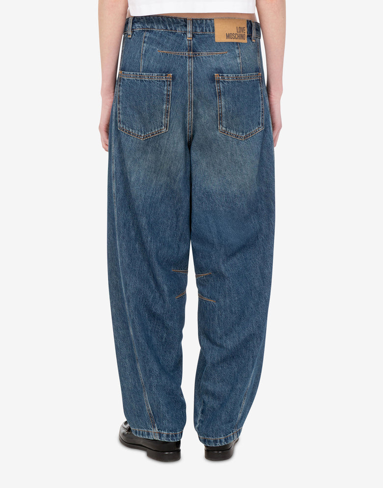 Jeanshose  Blue Denim Love Moschino 3