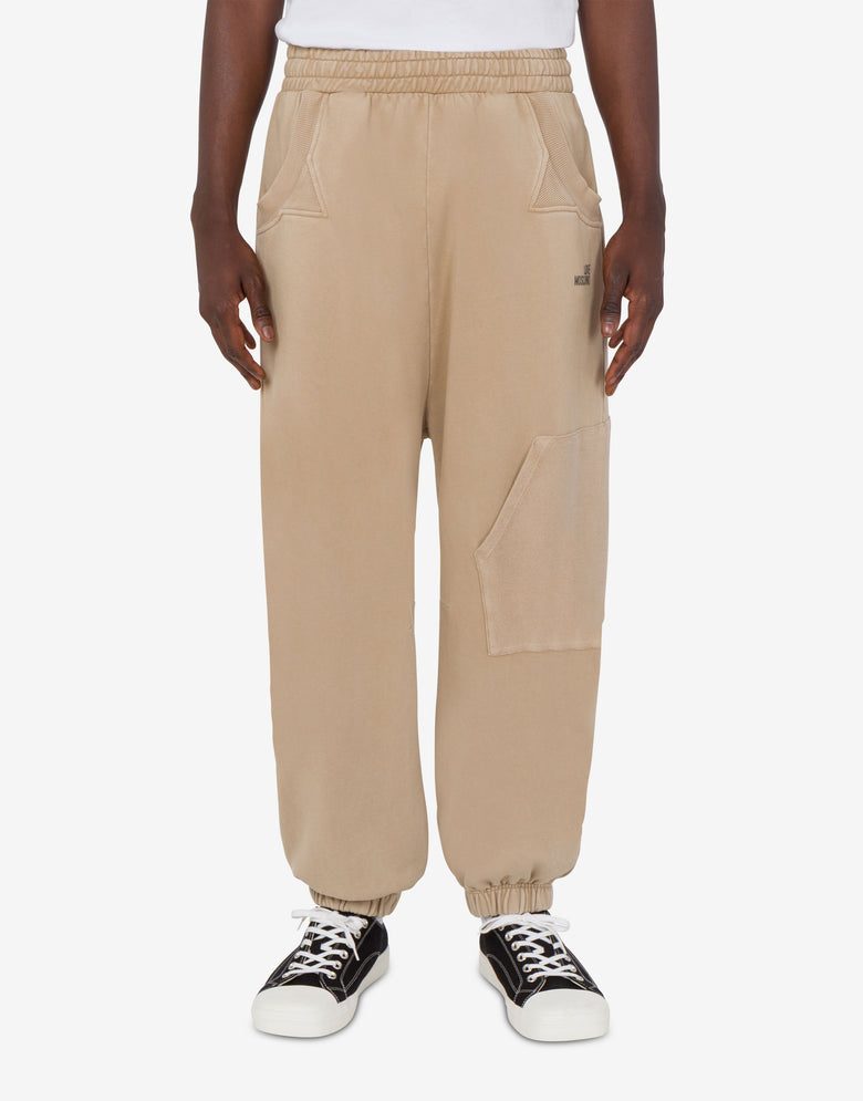 Pantaloni in felpa Beige Love Moschino 2