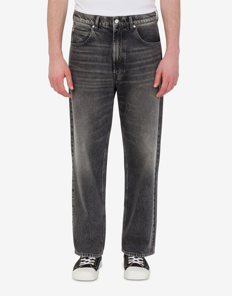 Denim pants Grey Love Moschino 2