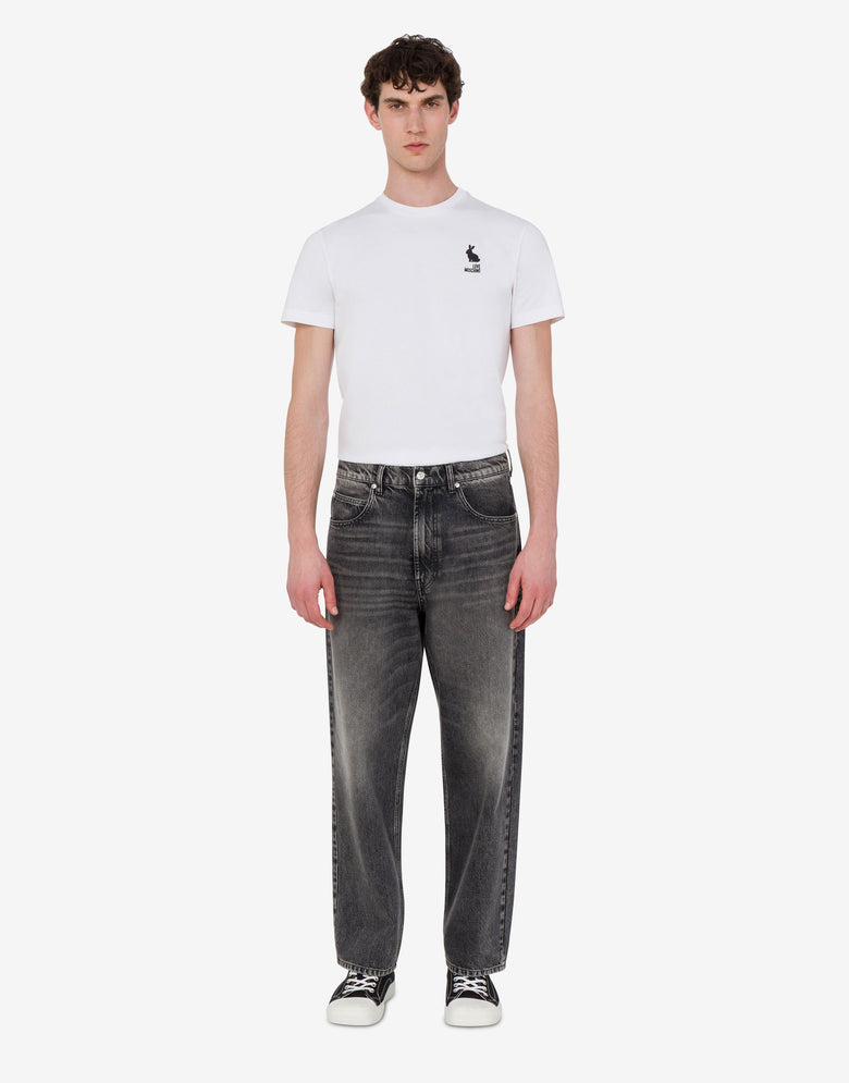 Denim pants Grey Love Moschino 1