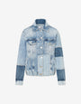 Giacca in denim patchwork
