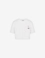 T-shirt en jersey de coton brodé