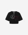 T-shirt en jersey de coton brodé