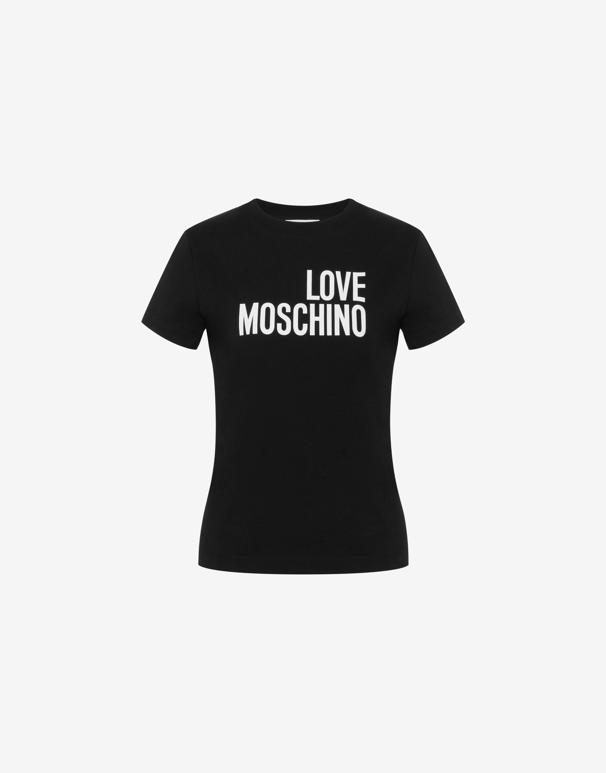 Printed cotton jersey T-shirt Love Moschino | Moschino