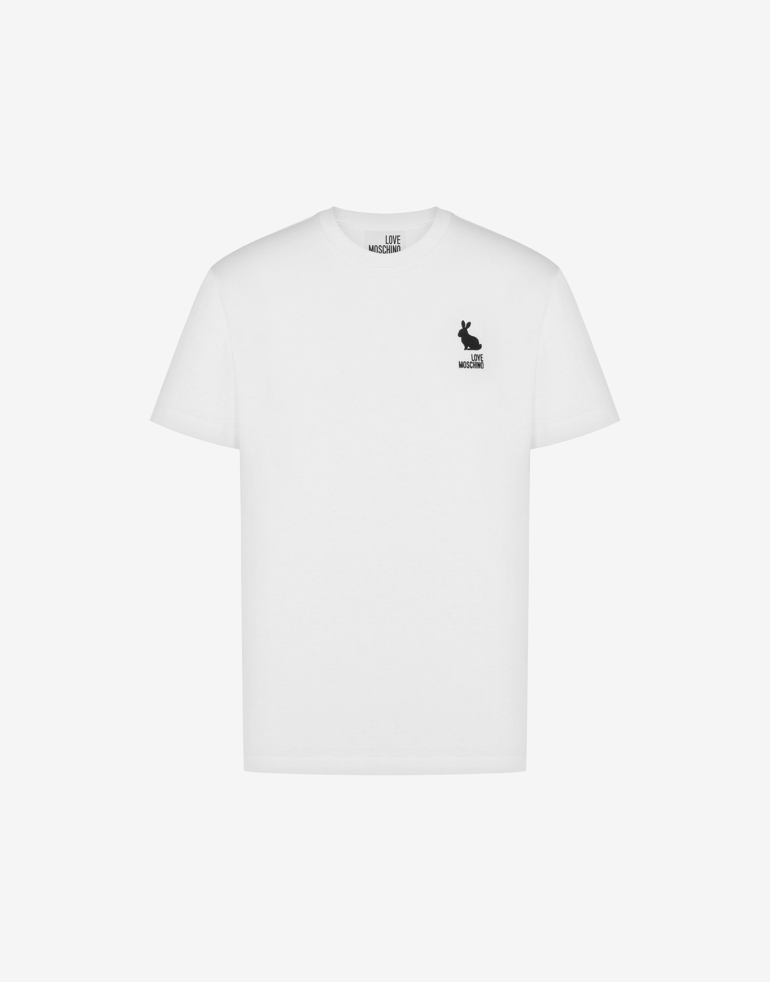 Printed cotton jersey T-shirt