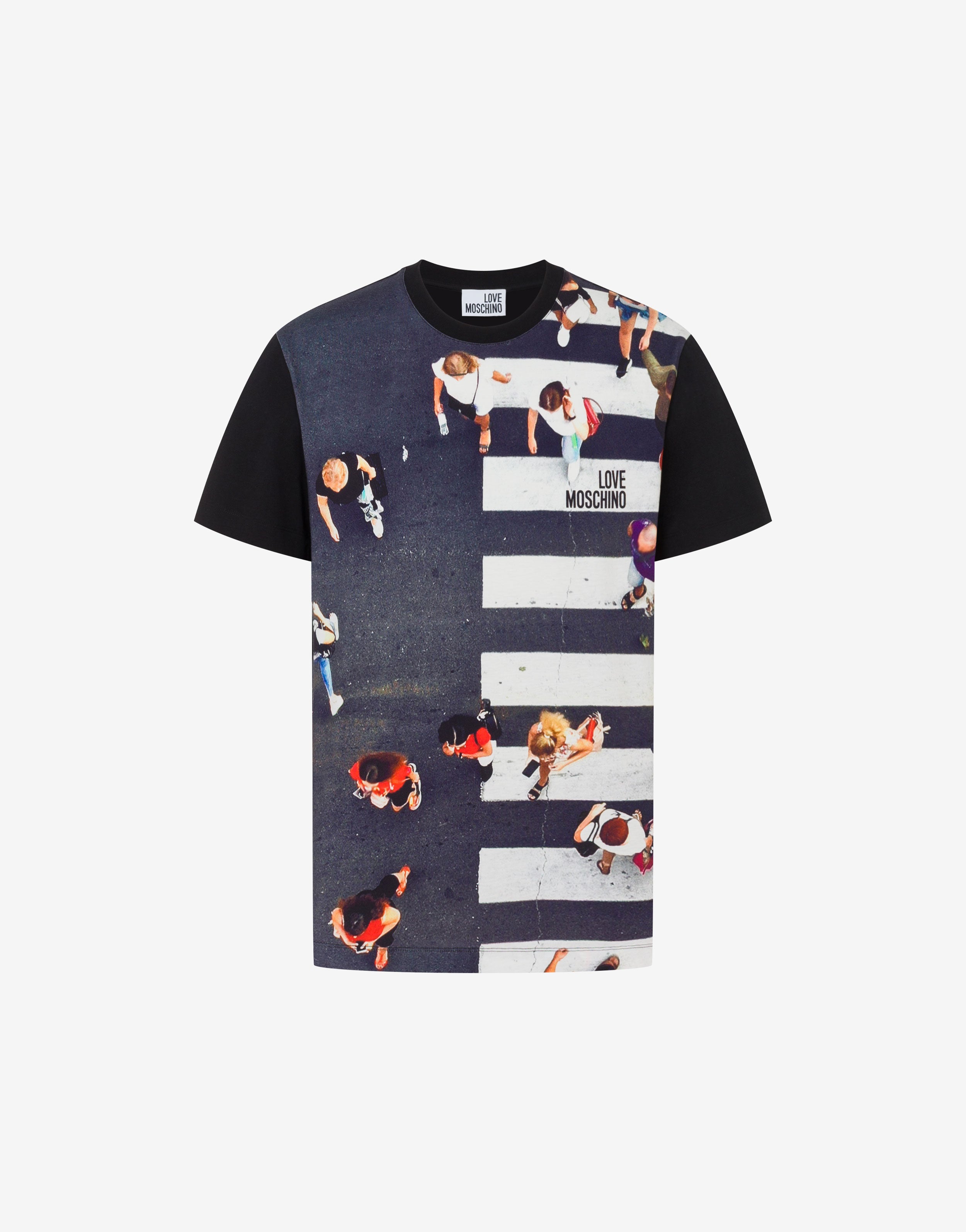 Bedrucktes T-Shirt aus Baumwolljersey