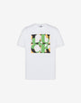 Camiseta de jersey de algodón estampada