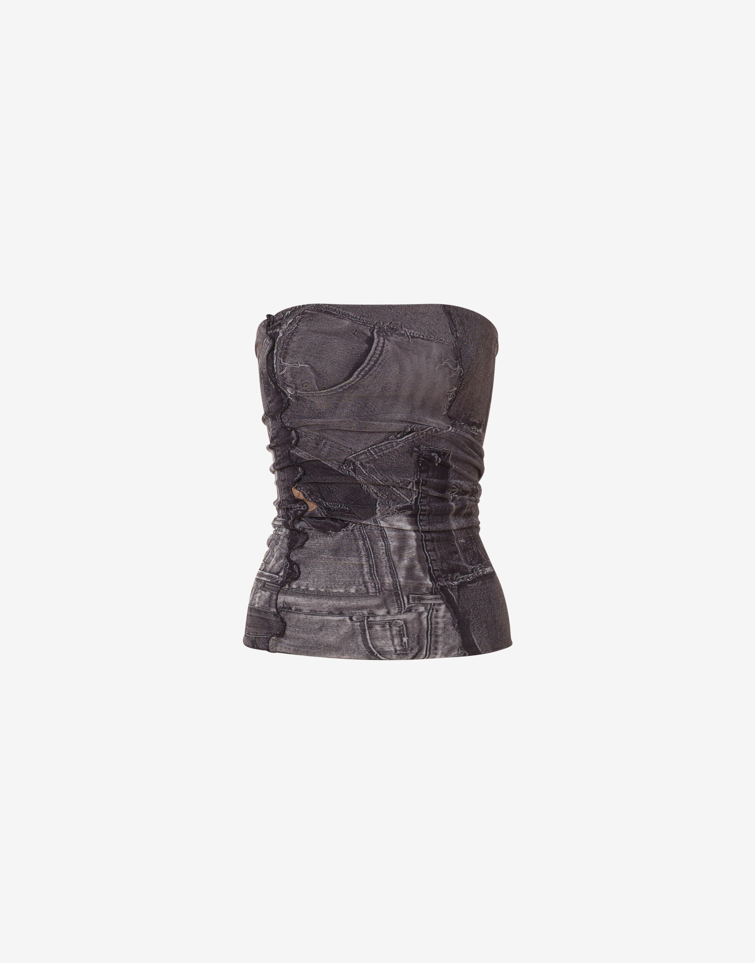 Printed mesh top