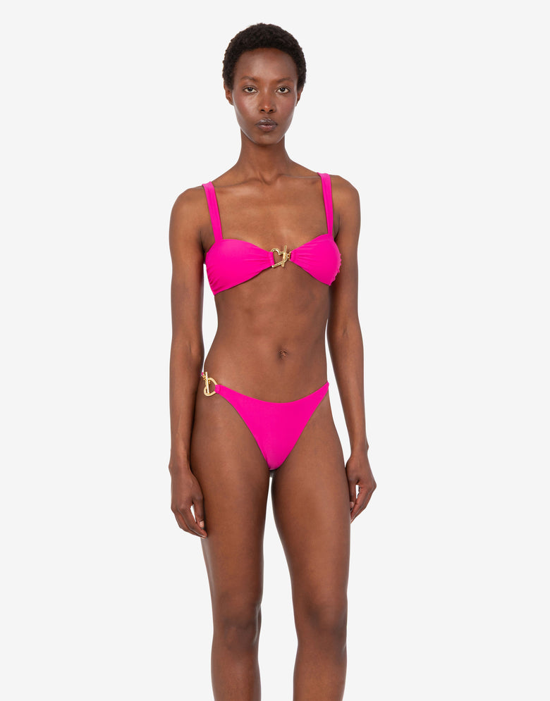 Calções de banho em lycra Rojo brillante Moschino 1