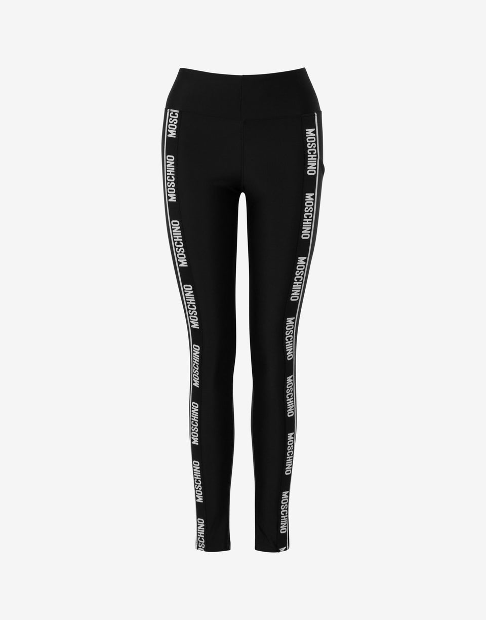 Leggings en lycra Noir Moschino 0