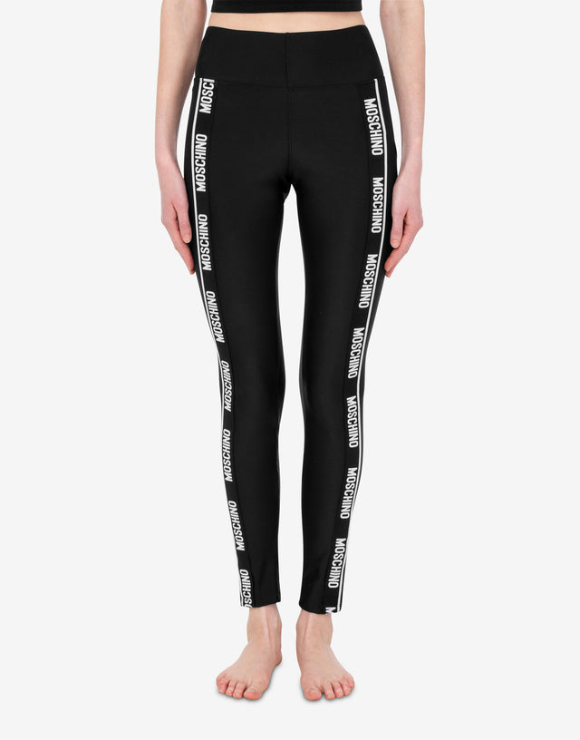 Leggings en lycra Noir Moschino 1