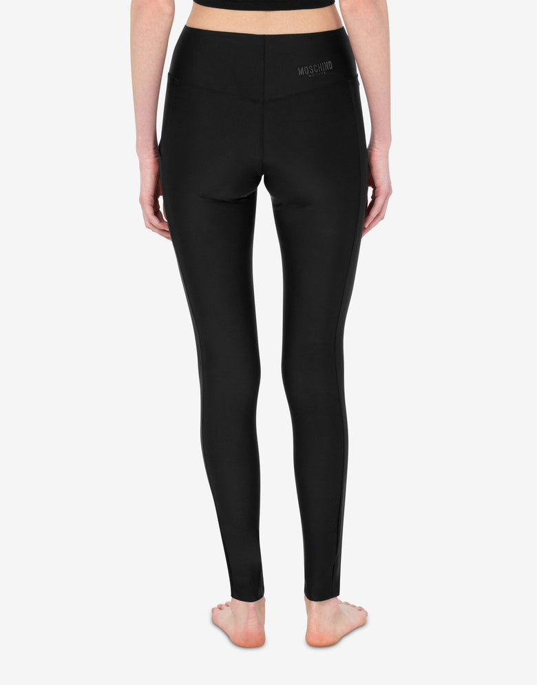 Leggings en lycra Noir Moschino 2