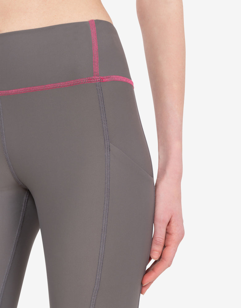 Leggings en lycra Gris Moschino 3
