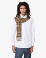 Camisa de popelín de algodón estampada