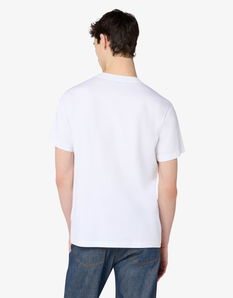 T-shirt en jersey de coton Moschino Teddy Bear Blanc Moschino 1