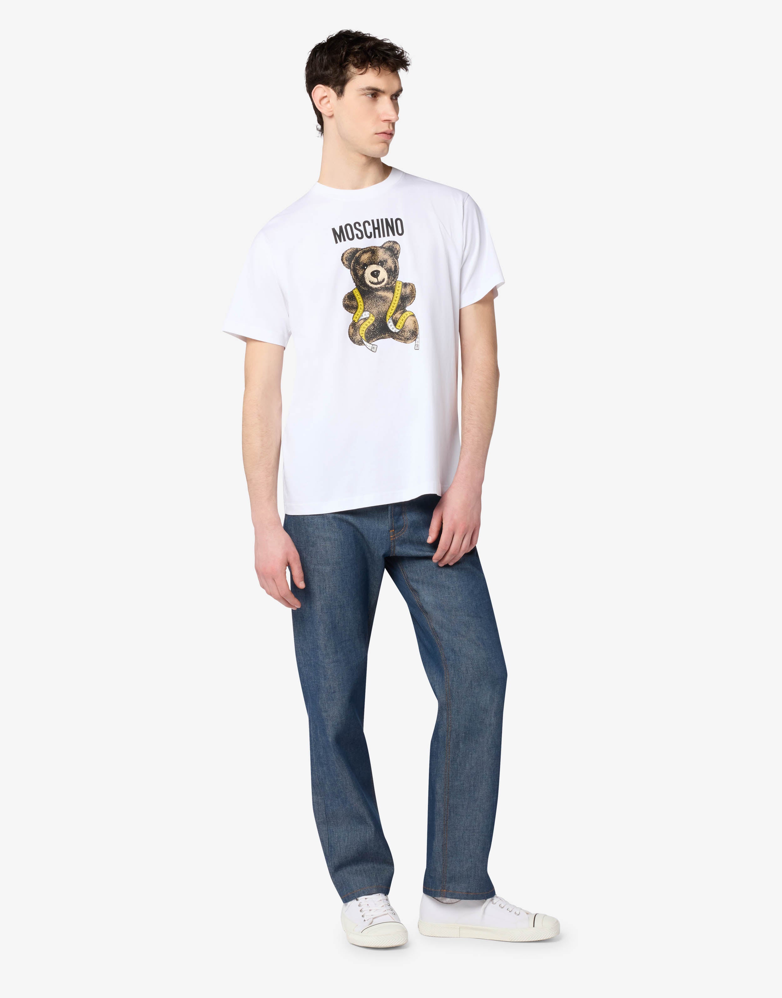 Moschino Teddy Bear Cotton Jersey T-shirt | Moschino