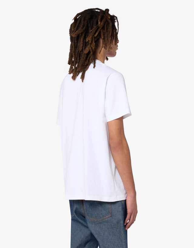 Goose Cotton Jersey T-Shirt White Moschino 1