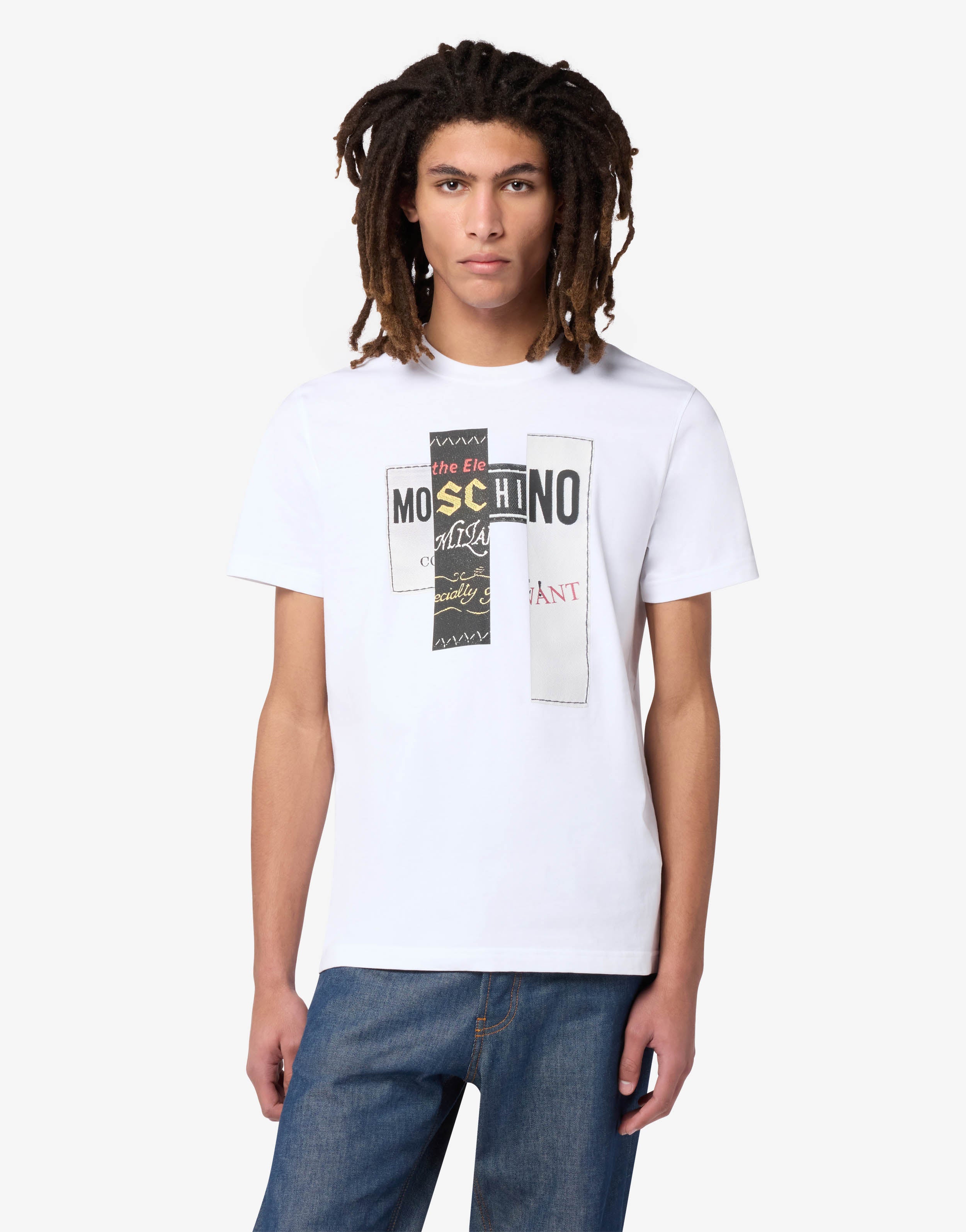 T-shirt en jersey de coton imprimé