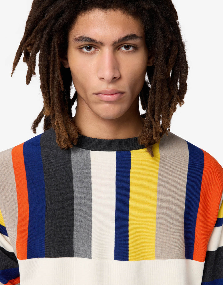 Extra-fine merino wool sweater Multicoloured Moschino 2