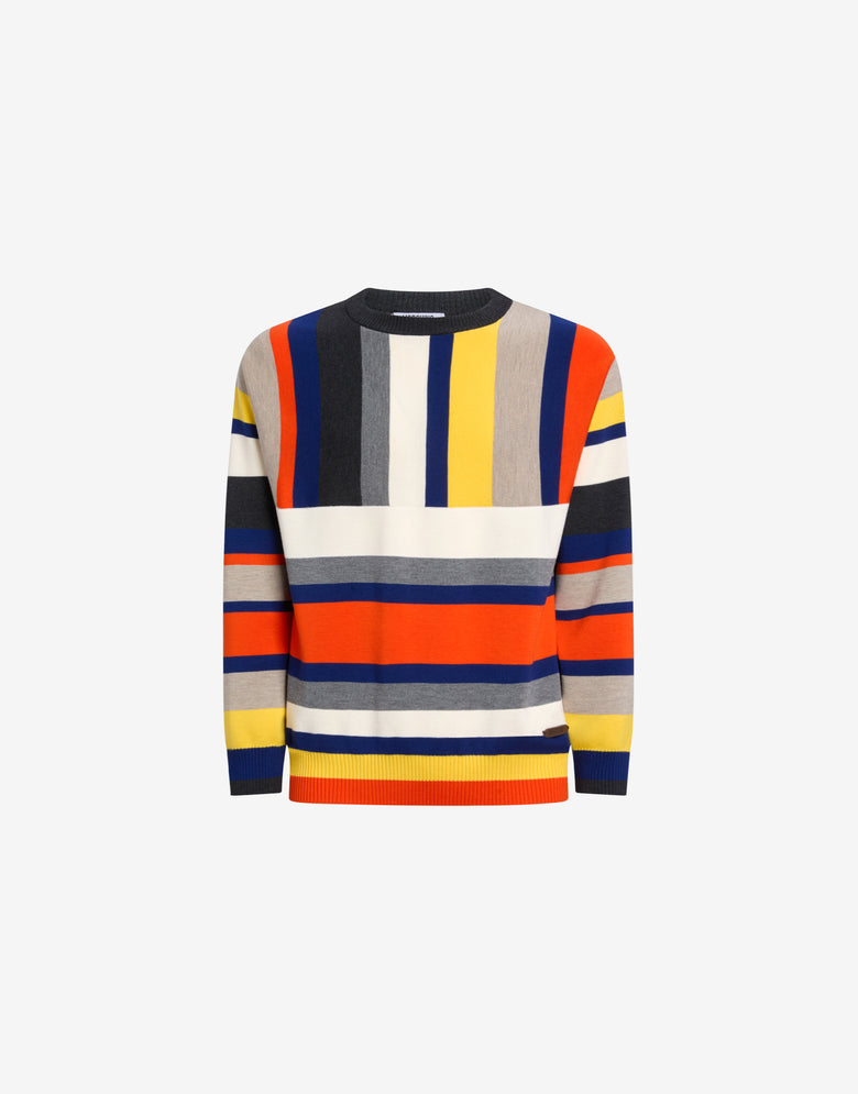 Extra-fine merino wool sweater Multicoloured Moschino 4
