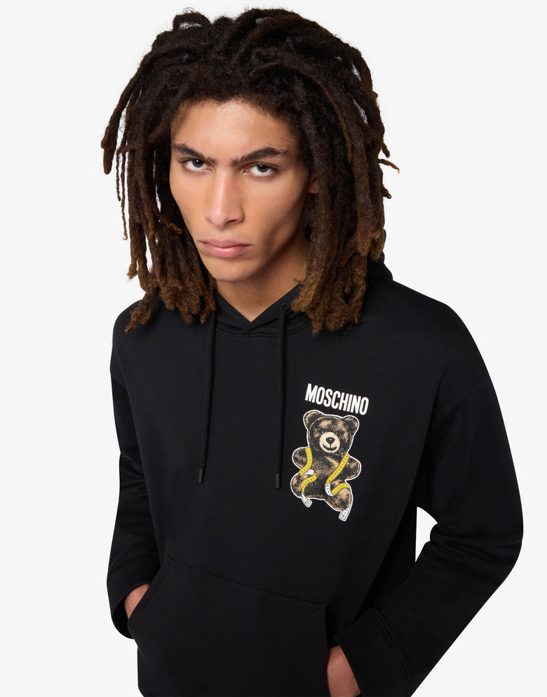 Sweat-shirt en coton Moschino Teddy Bear Noir Moschino 2