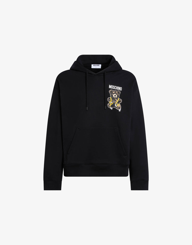 Sweat-shirt en coton Moschino Teddy Bear Noir Moschino 4