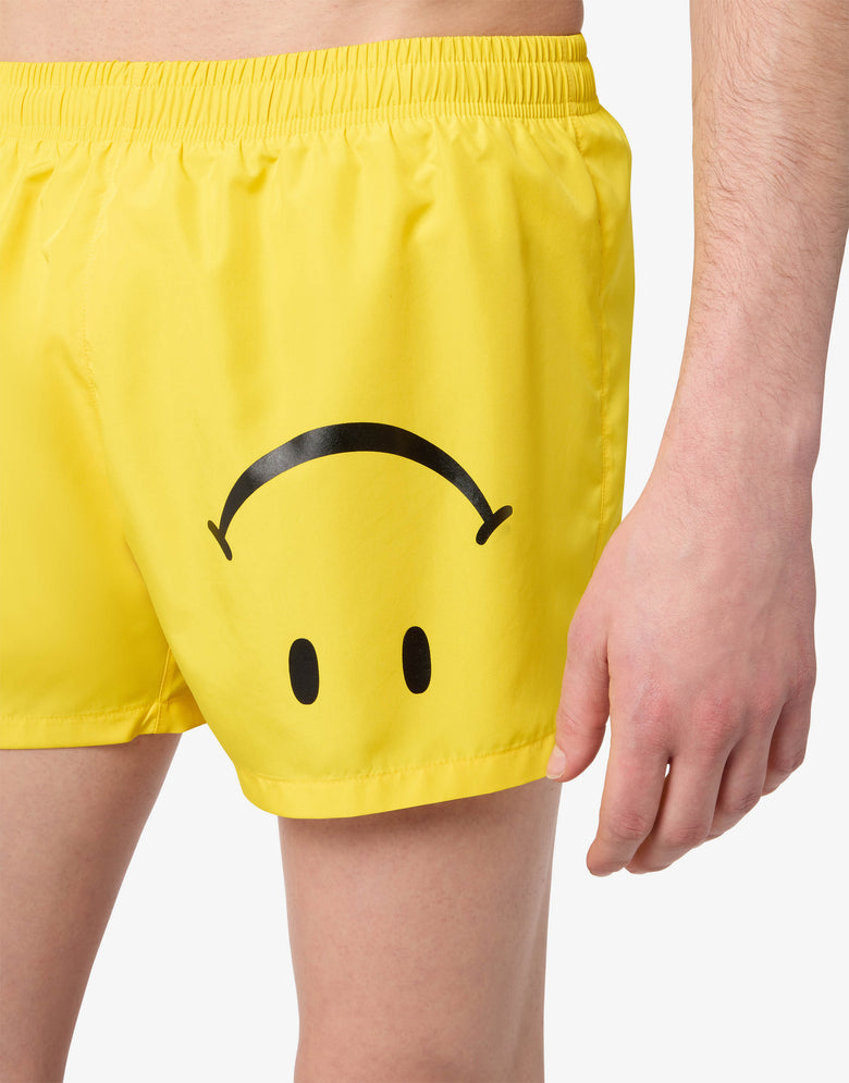 Bóxer de baño de nailon Smiley® Amarillo Moschino 2