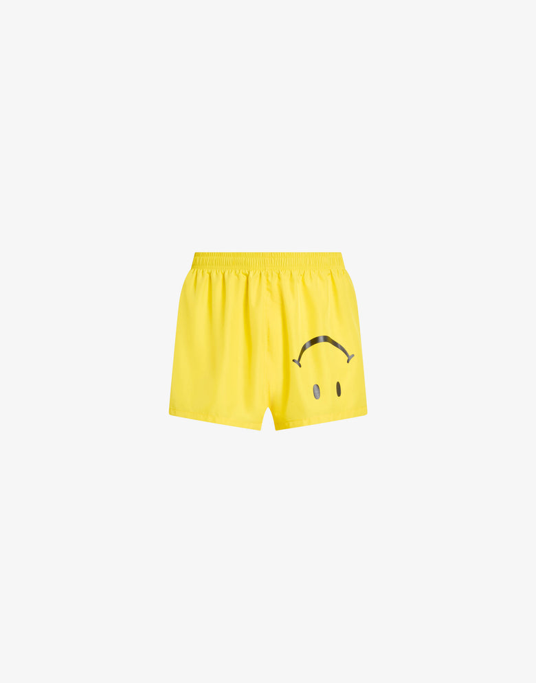 Bóxer de baño de nailon Smiley® Amarillo Moschino 3