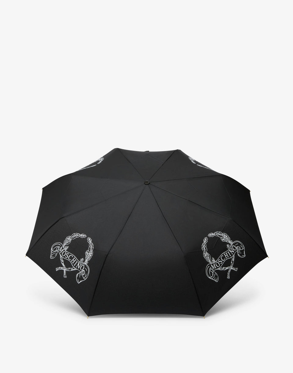 Regenschirm Openclose Laurel Crown Logo  Moschino 0
