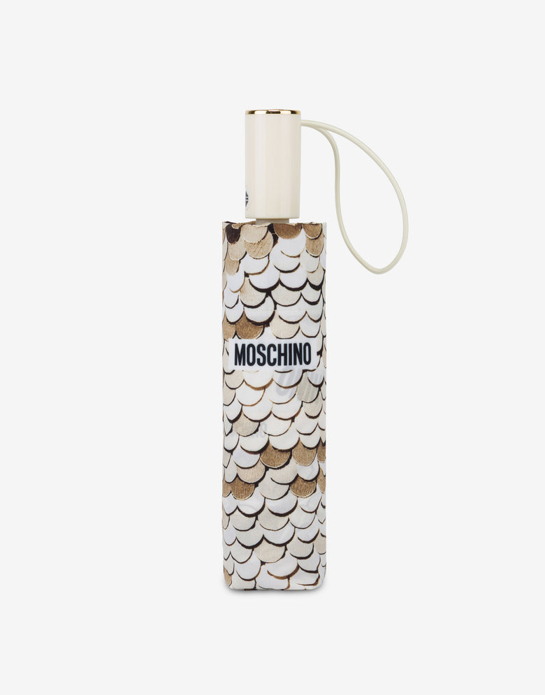 Parapluie « Open Close » imprimé Noir Moschino 2