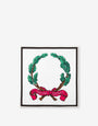 Laurel Crown Logo Silk Scarf