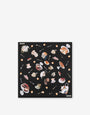 Printed silk scarf