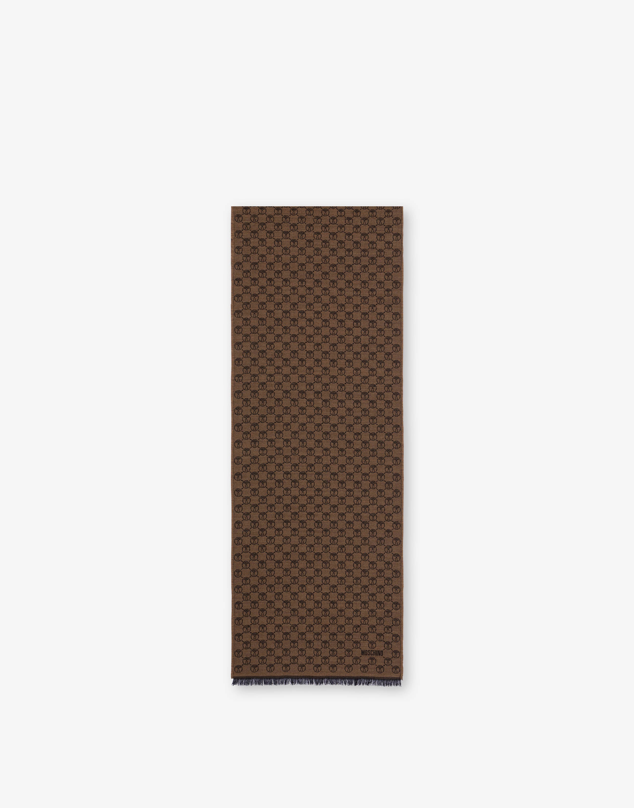 Sciarpa all over Double Question Mark 
