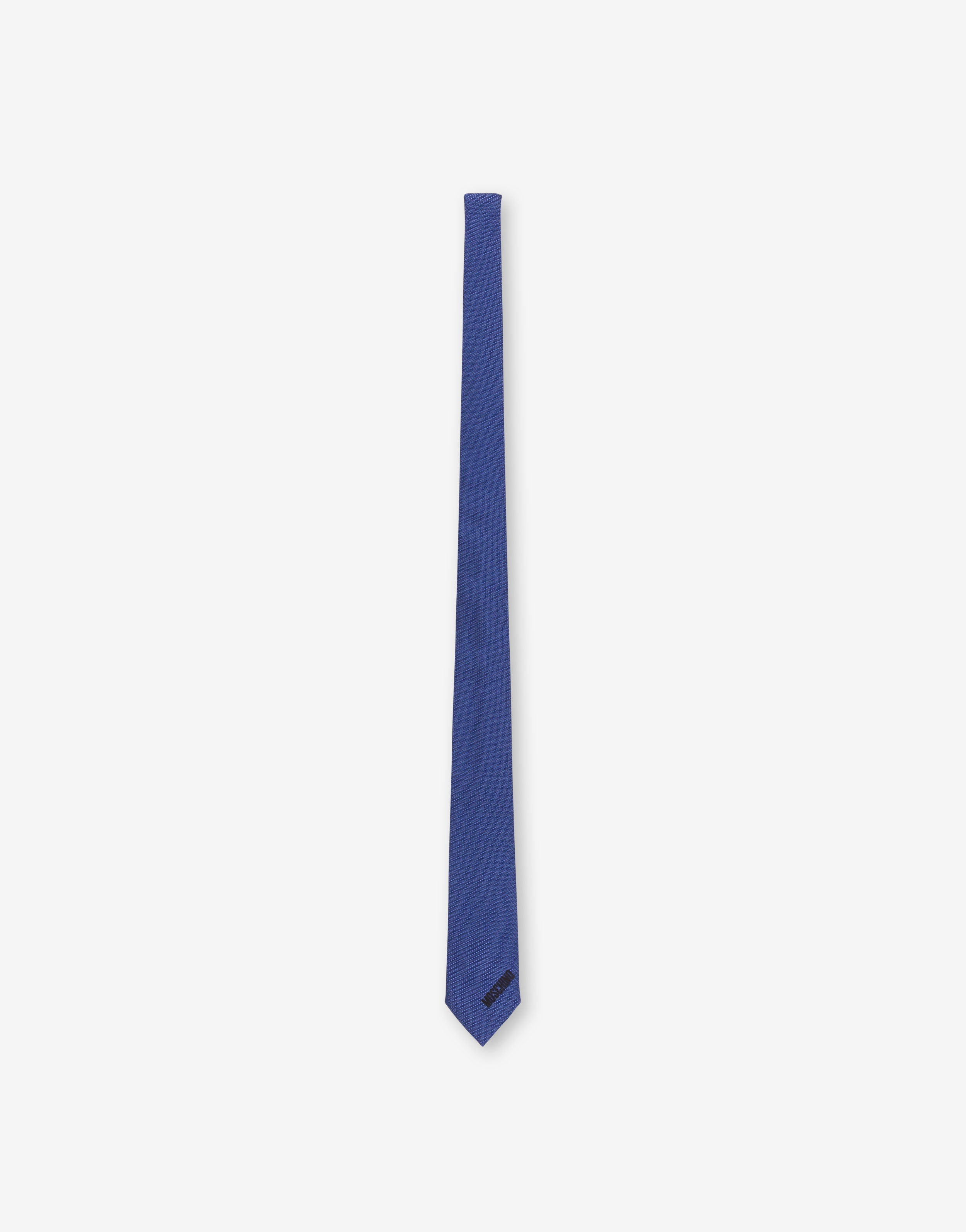 Jacquard silk tie | Moschino