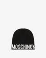 Wool-blend hat with logo