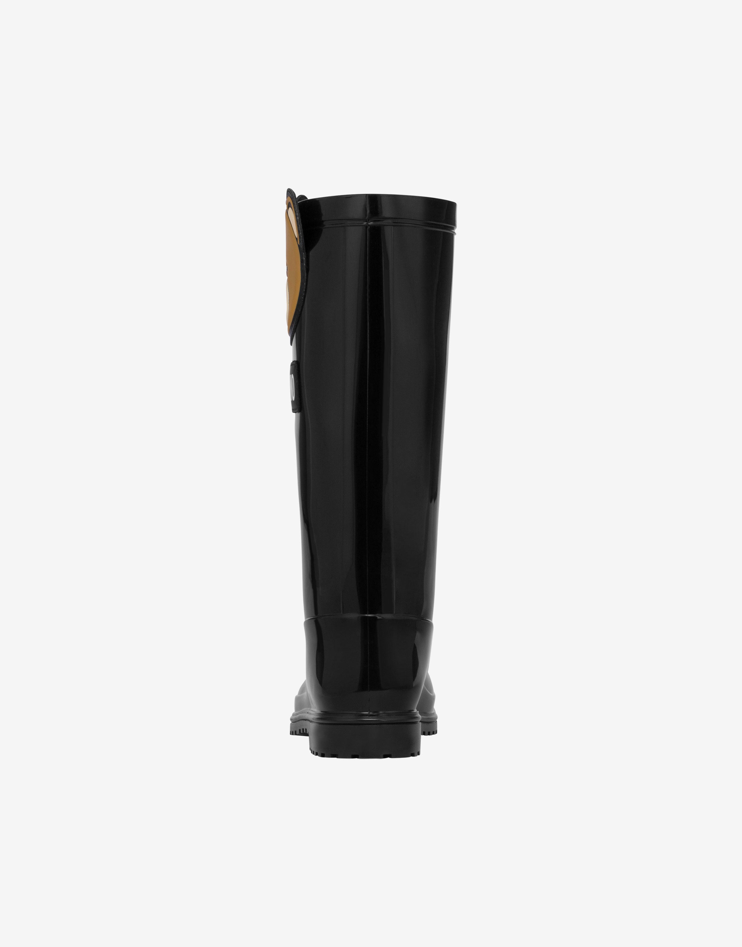 MOSCHINO BLACK ラバー GUMMY ブーツ Black Moschino Winter Shoes: Shop up to −81% | Stylight