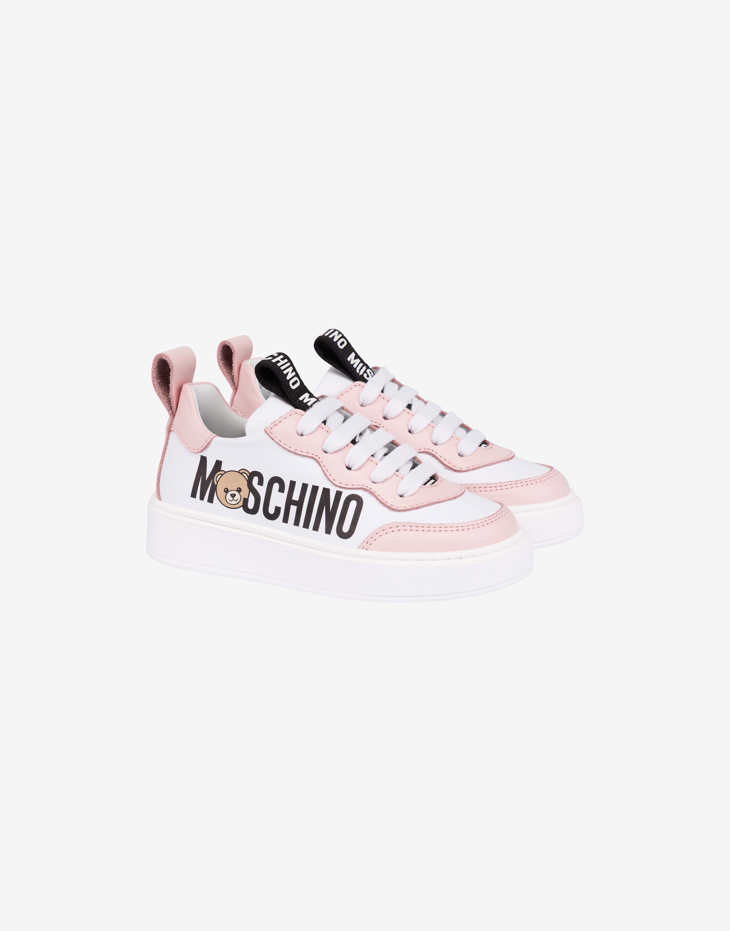 Printed calfskin sneakers