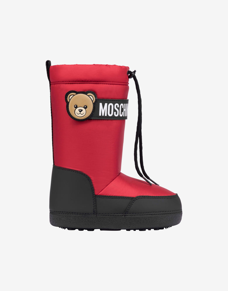 Botas de neve em nylon Moschino Teddy Bear Rojo Moschino 1