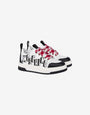 Baskets en cuir nappa avec logo