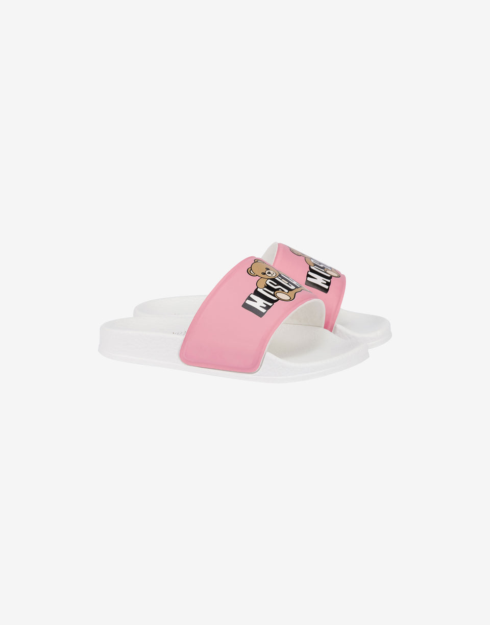 Pool slides Moschino Teddy Bear Rosa Moschino 0