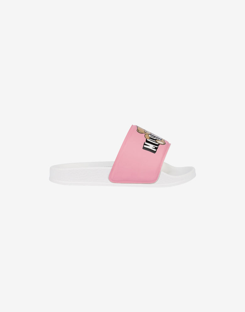 Pool slides Moschino Teddy Bear Rosa Moschino 1