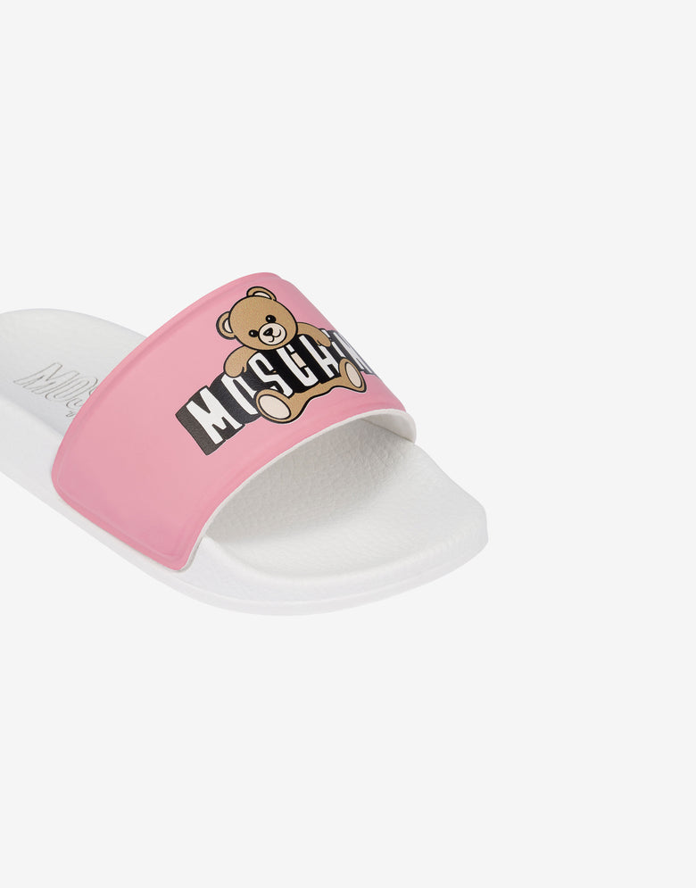 Pool slides Moschino Teddy Bear Rosa Moschino 3
